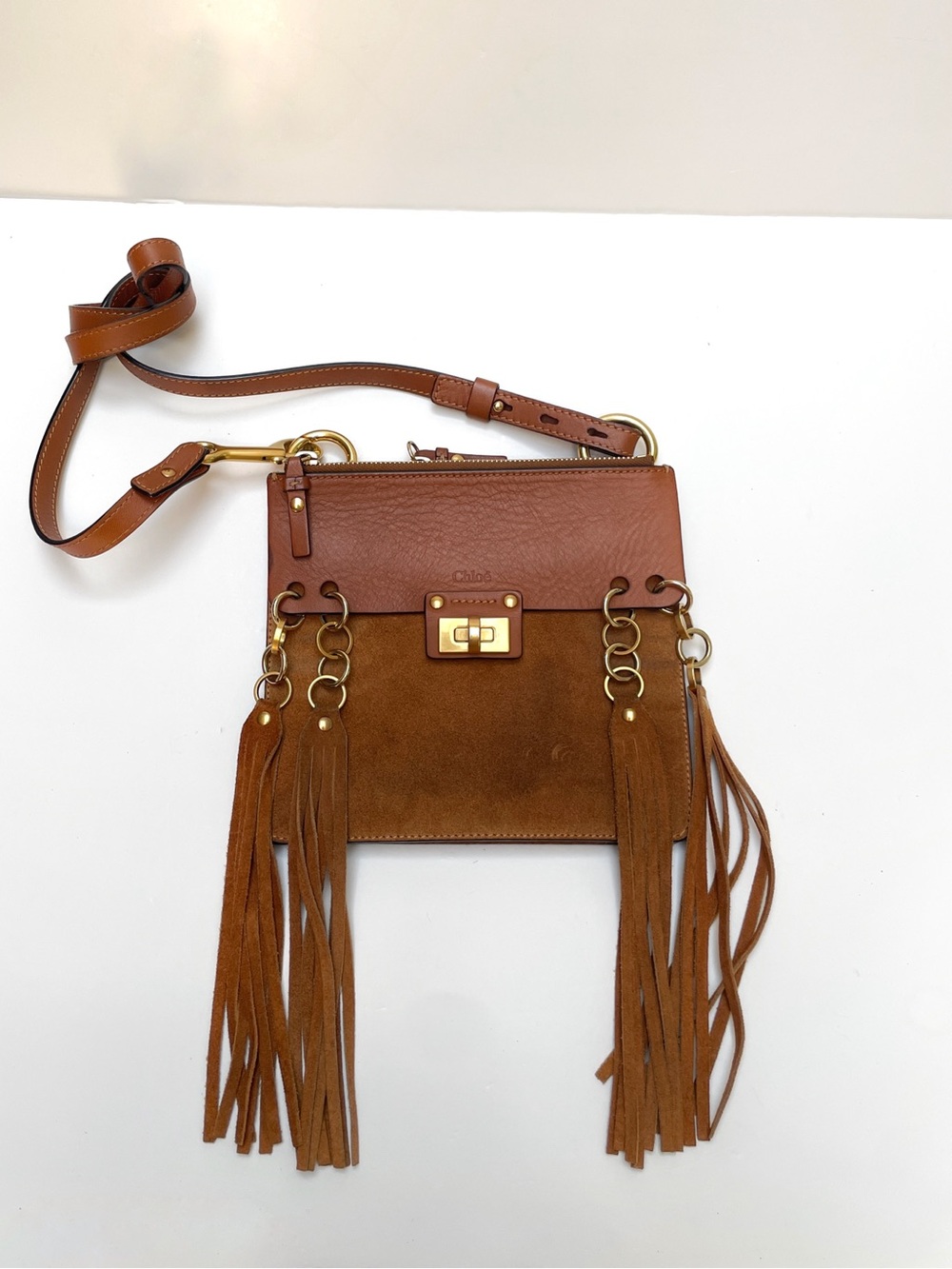 Chloe Jane Fringe Crossbody Bag